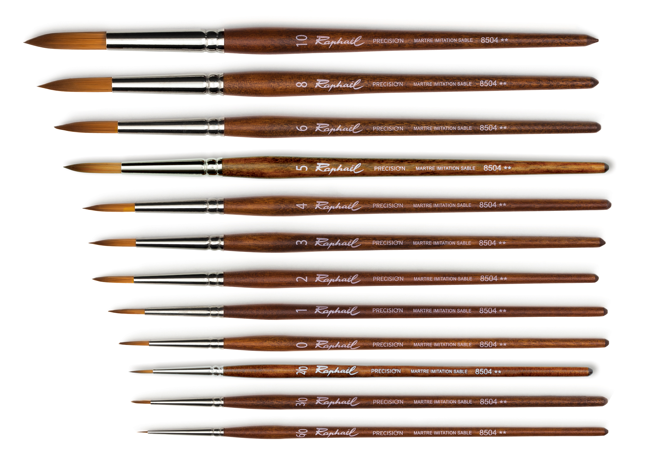 8504-Echelle1 Raphael Aquarellpinsel Precision 8504