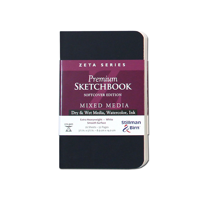 stillmann5 Stillman and Birn Skizzenbuch ZETA Softcover 270g 26 Blatt