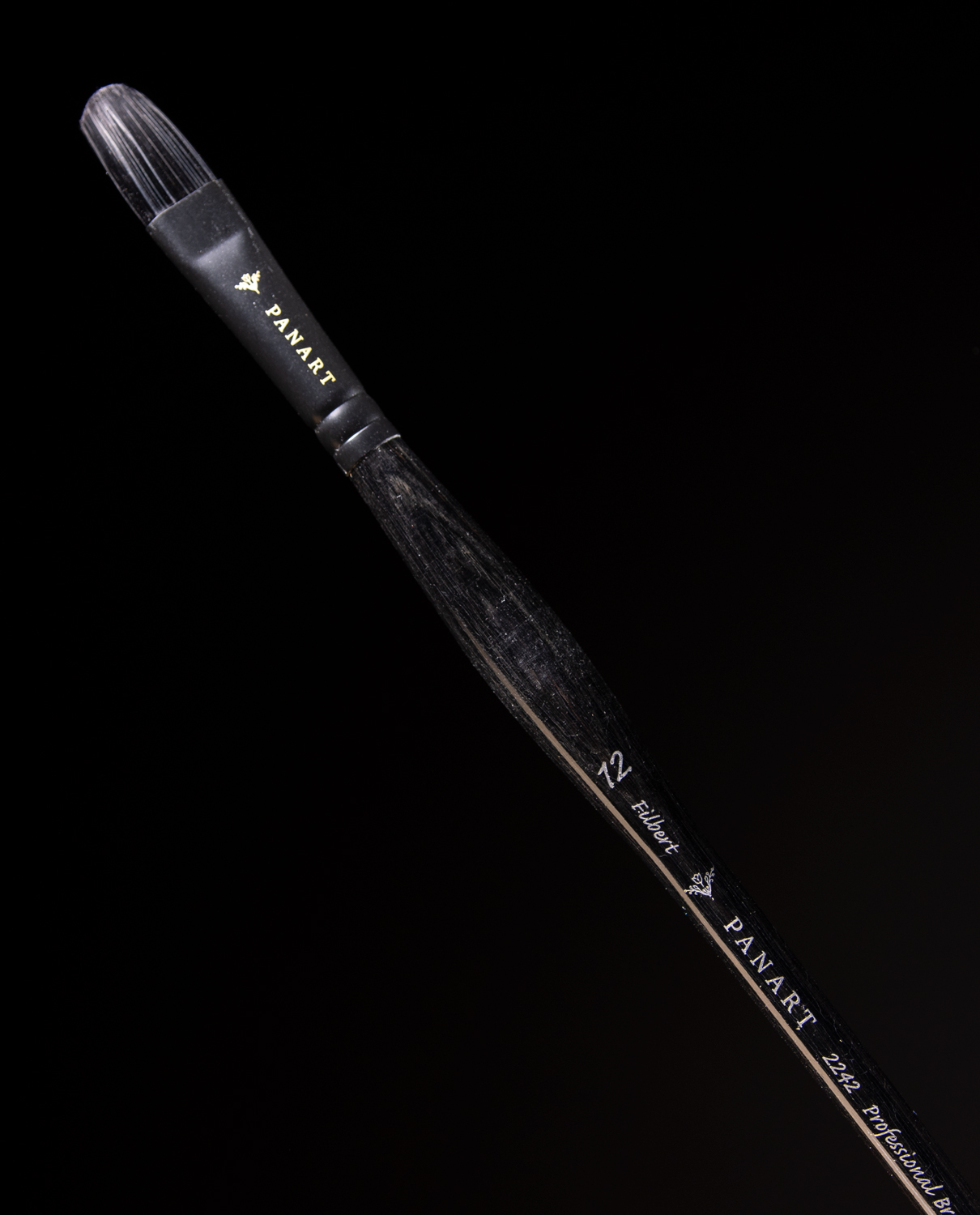 panart2242 PANART oil brush Katzenzungen mit verdichtetem Holzgriff 2242