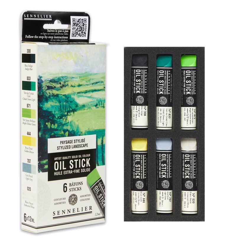 Sennelier Oilsticks 6er Sets