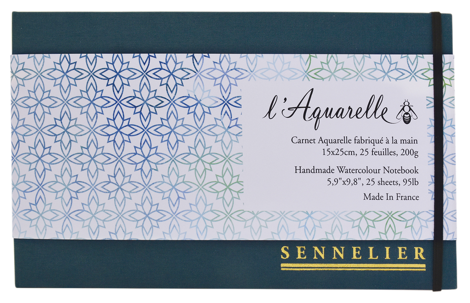 N138460-03-AlbumLAquarelle-15x25cm-reduc Sennelier Aquarellheft 300g/m 20 Blatt