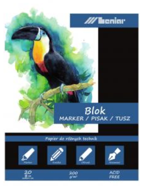 Leniar Marker Block 200g TOUCAN